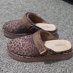 Dr. Scholl's Leopard Print Clogs